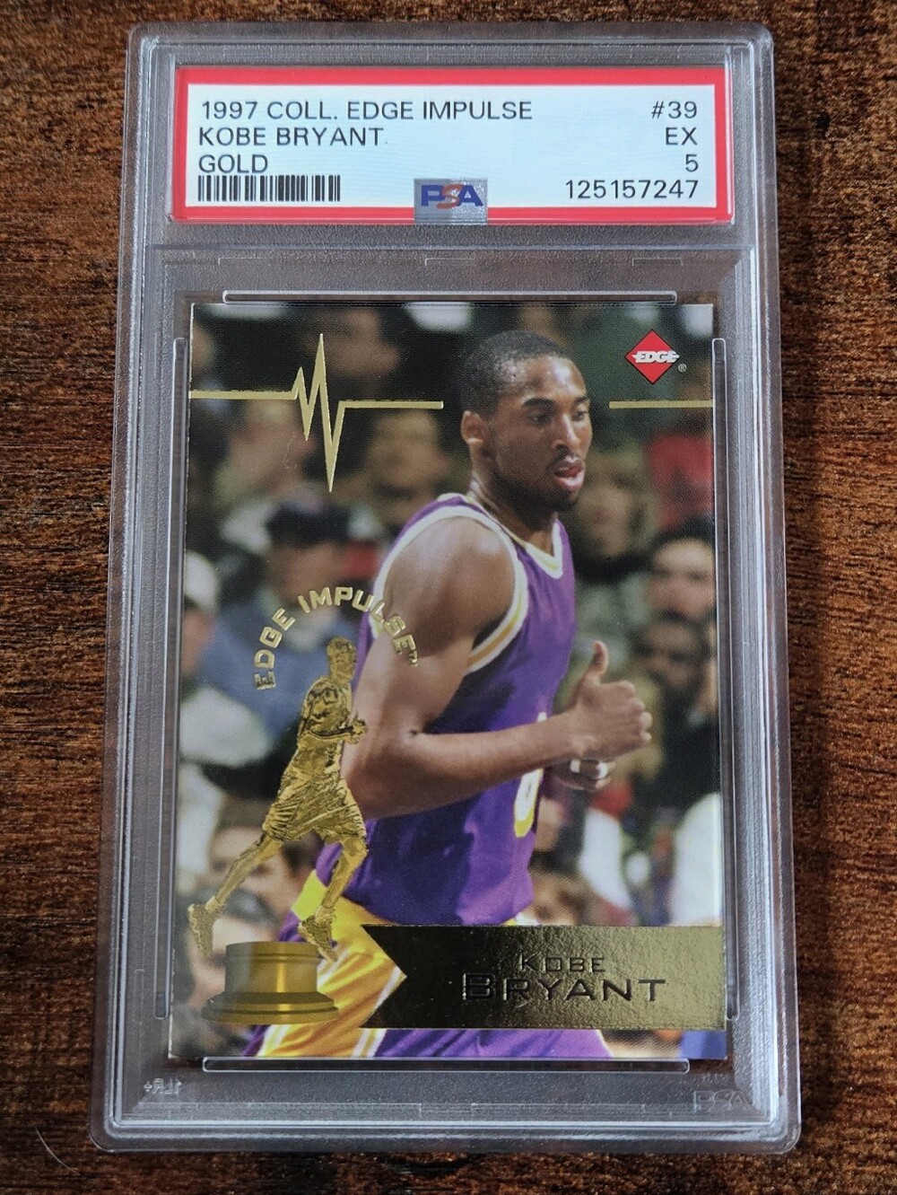 1997 Collector's Edge Impulse Kobe Bryant Gold